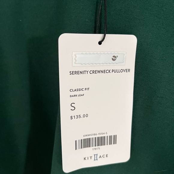 Kit and Ace crewneck pullover green shirt - Picture 11 of 13